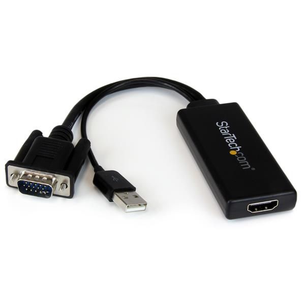 Startech Adaptador Conversor Vga A Hdmi Con Audio